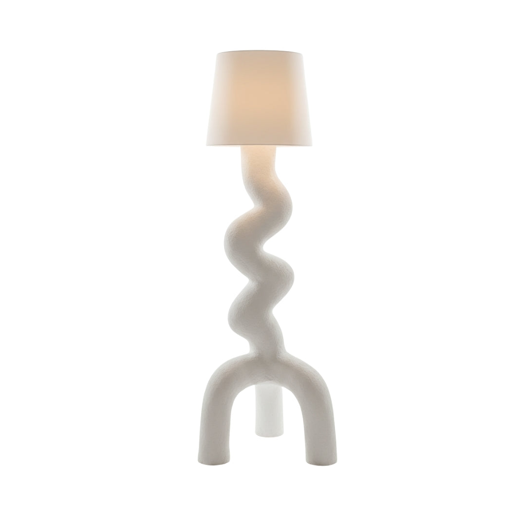 Curlicue Floor Lamp
