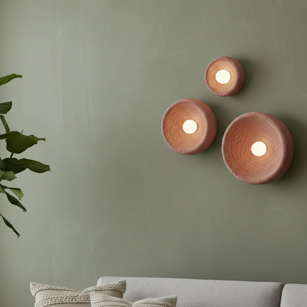Wall Lamps Set of 3