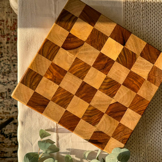 Small Chess Cutting Board