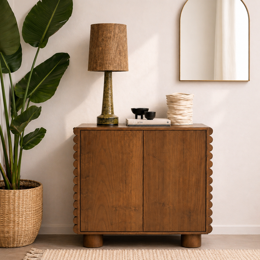 Solace Wood Cabinet
