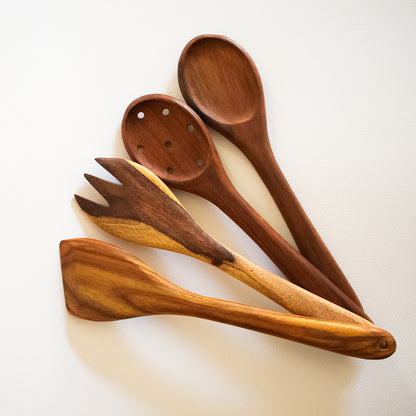 Wooden Utensils Set (Set of 4)