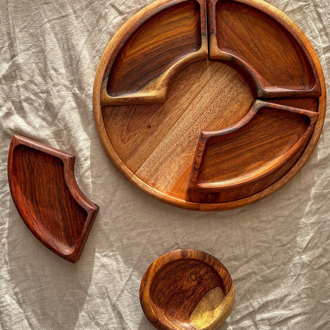 Circular Nuts Tray