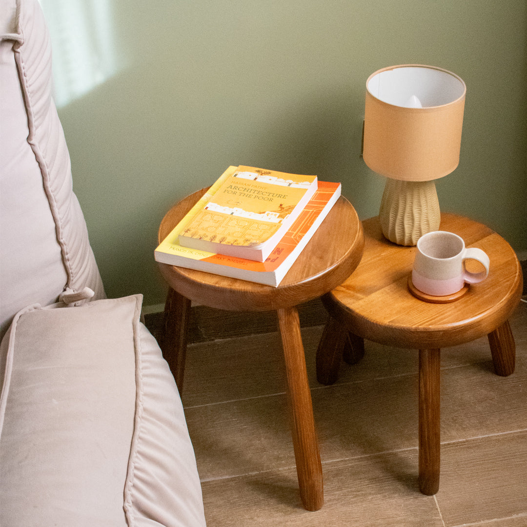 Pine Duo Tables Set (Set of 2)