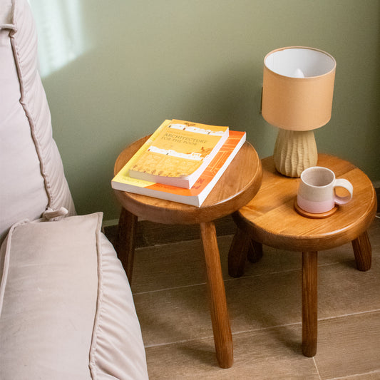 Pine Duo Tables Set (Set of 2)
