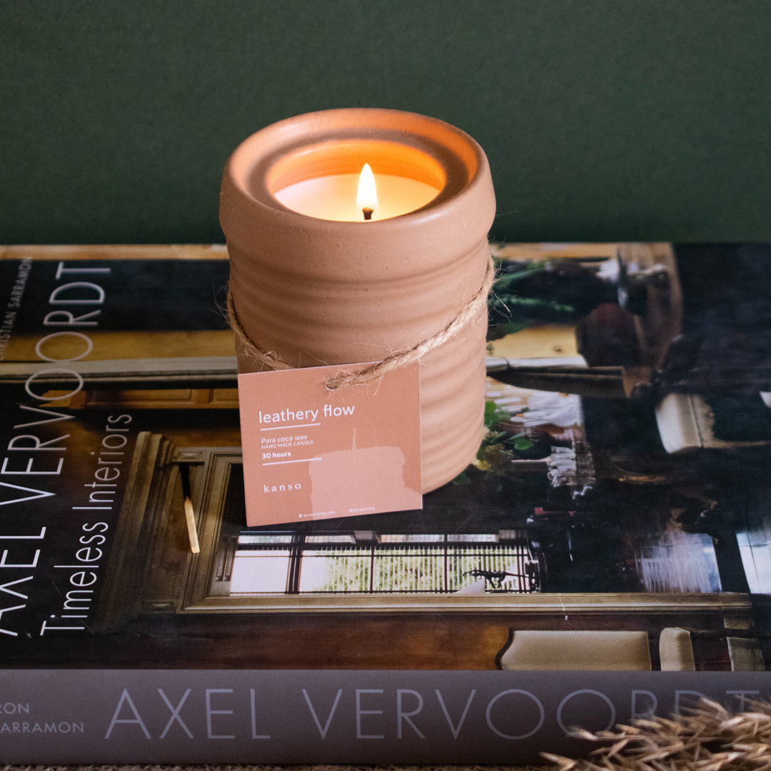 Leathery Flow Candle